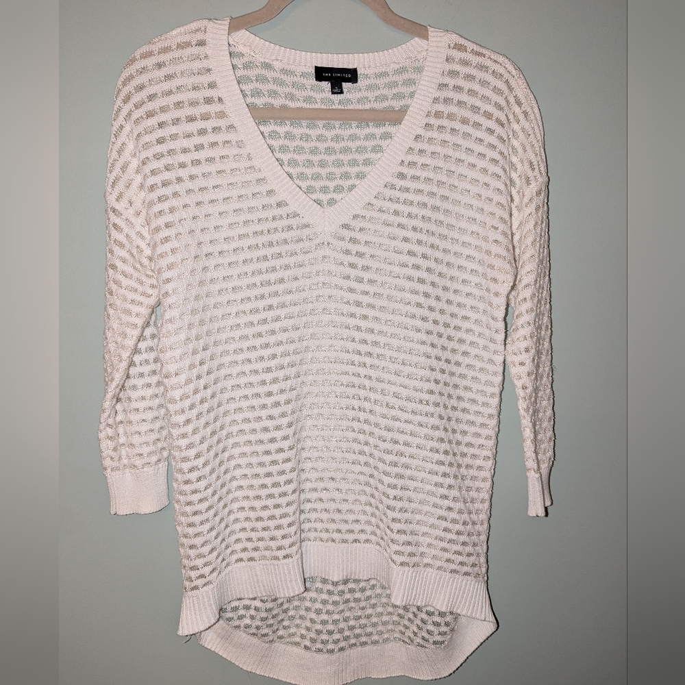 The Limited Sheer Sweater